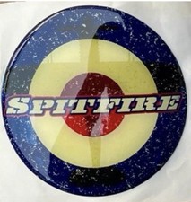CCM SPITFIRE ENGINE COVER DECAL BADGE