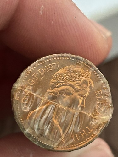 1971 elizabeth decimal - ii, 1p