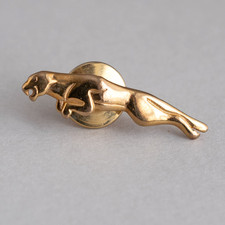 9CT/9K GOLD Leaping JAGUAR Tie