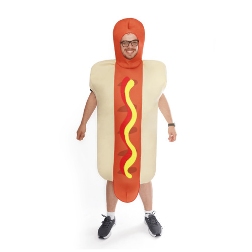Hot dog costume adults novelty - hot,
