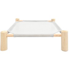  1 Set of Reptile Hammock Snake Lizard Sleeping Bed Netting Wooden Rack Hammock