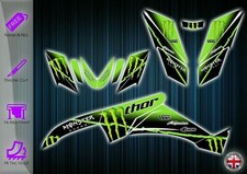 QUADZILLA 320 XLC 300 STICKERS - GRAPHICS KIT - 500 XLC DECALS - GRAPHICS KIT
