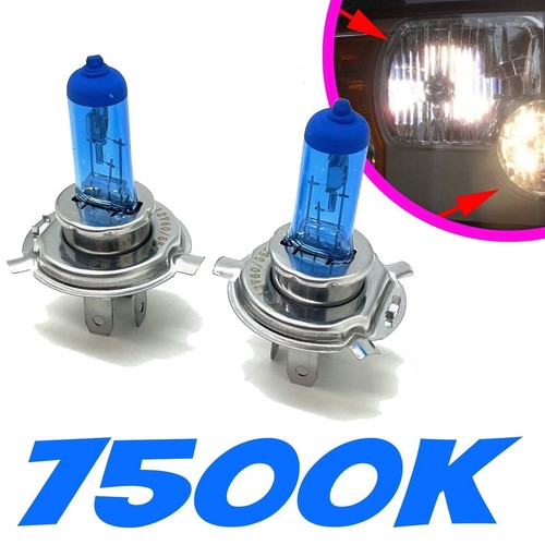 7500k xenon headlight bulbs - h4,