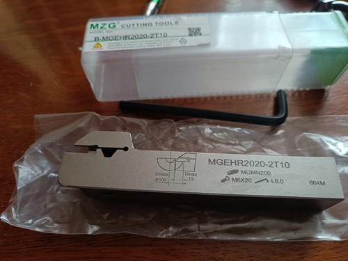 Lathe parting and - , grooving