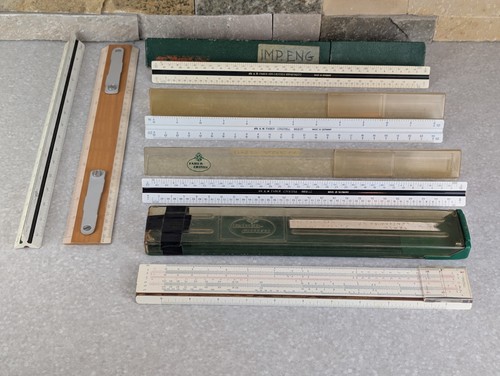Vintage faber castell - castell, ruler