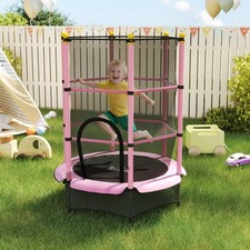 4.6FT/75" Kids Trampoline with