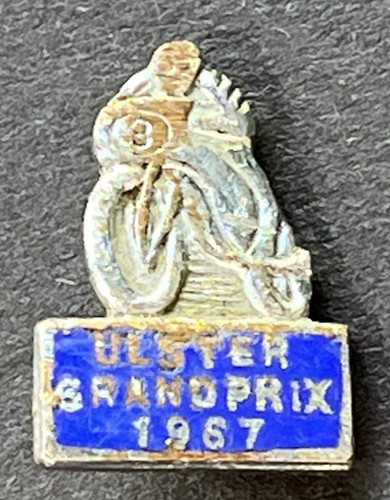 Motorcycle pin badge p - motorcycle, u.g.p