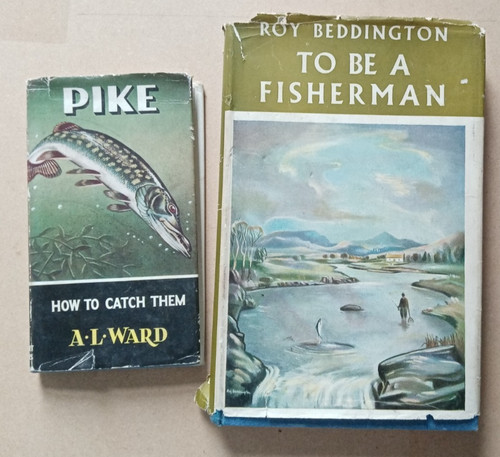 Vintage fishing books 2 - books,