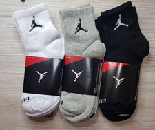 Nike Air Jordan 3 Pairs Everyday Max Ankle Socks Men's Size L 8-12 Sports Socks