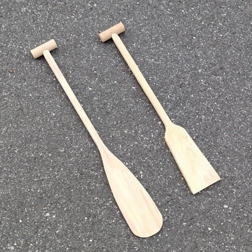 Wooden paddle for canoeing - paddle, and