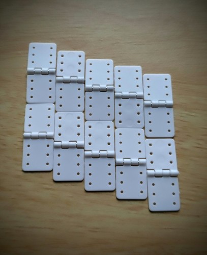 10pcs nylon pinned hinges - 10pcs,