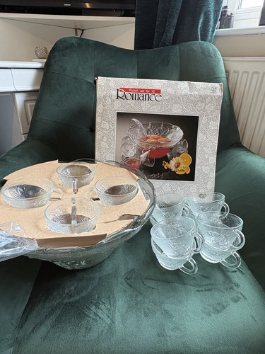Romance glass punch set for - romance, 12