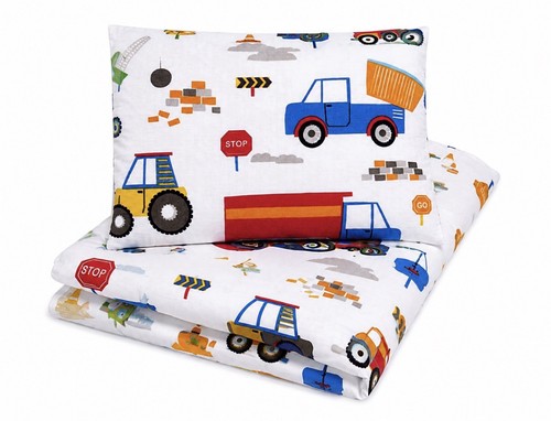 Cot bed duvet cover and - bed,