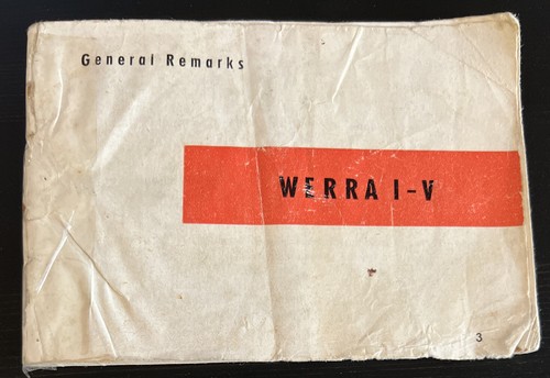 Genuine werra v - genuine,