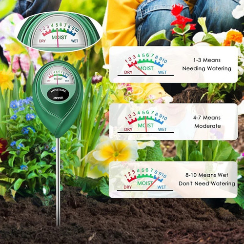 Soil moisture meter watering - soil,