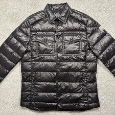 Moncler Gregoire Overshirt Black Size 3 S/M 100% Authentic