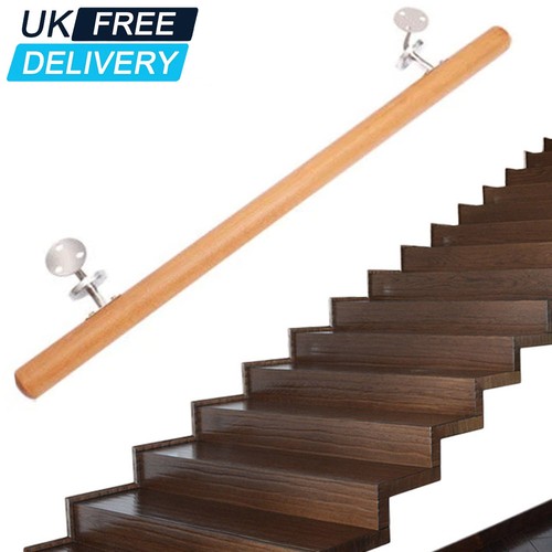 Wooden stair handrail beech - stair,