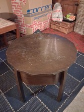 Vintage Lined Lidded Wooden