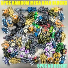 Random 5PCS Halo Mega Construx Bloks Party Building Toys Action Figure No Repeat