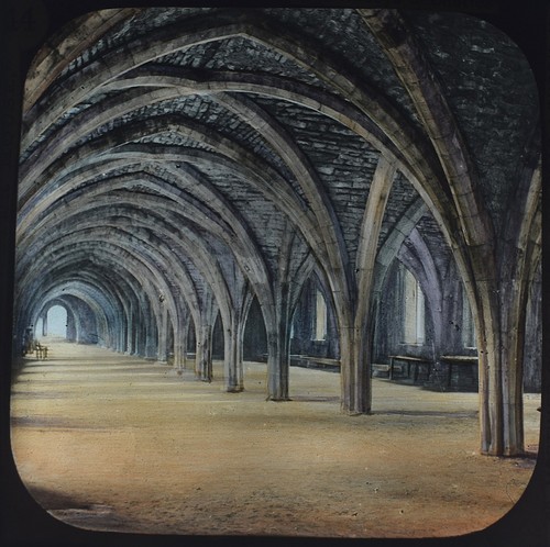 Photo fountains abbey crypt - photo,