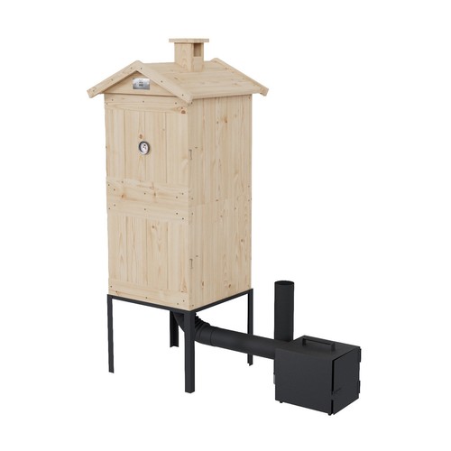 Traditional smoker oven with - smoker,
