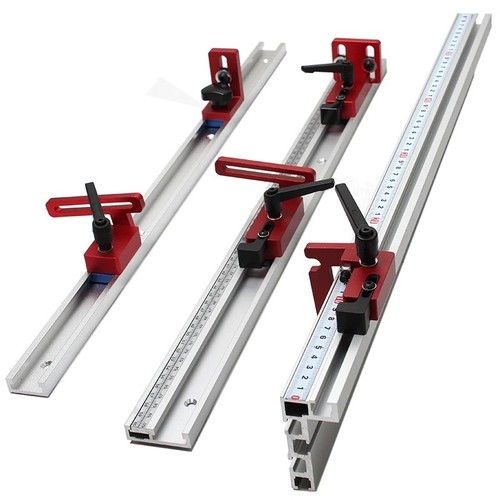 Miter track fence t - track,