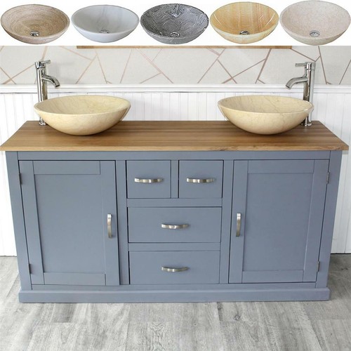 Grey bathroom vanity - grey,