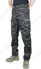 Combat BDU Trousers - Tiger Stripe Camo - All Sizes US Army Military Cargo Pants