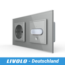 Livolo Schuko socket + motion