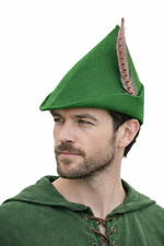 Adults Green Robin Hood Hat