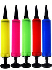 1Pc Balloon Pump Balloon Inflator Hand Push Air Pump Portable Plastic BalloonUK.