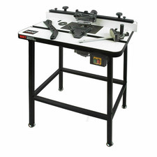 Workshop Router Table 240V Pocket Hole Jig Floor Standing WRT Trend Tools