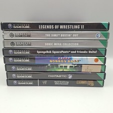 8 x Official Nintendo GameCube