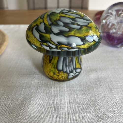 Mdina glass style mushroom - glass,