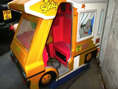 Coin operated ride - on, toy