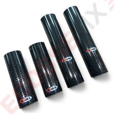 PRO CARBON UPPER LOWER FORK COVER PROTECTORS YAMAHA WR250F WR450F