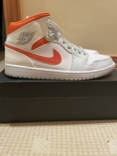 Air Jordan 1 Mid Starfish Platinum