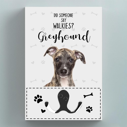 Walkies greyhound themed wall - walkies,