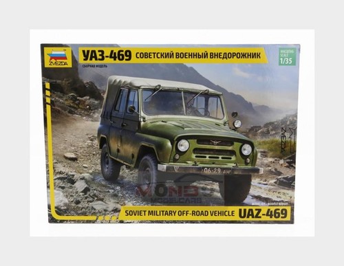 Zvezda uaz 469 soft - 1:35,