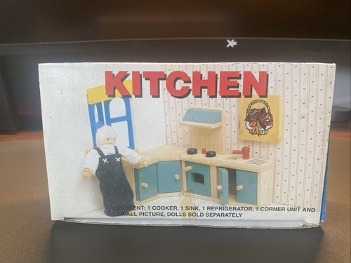 Toy van wooden - wooden, kitchen