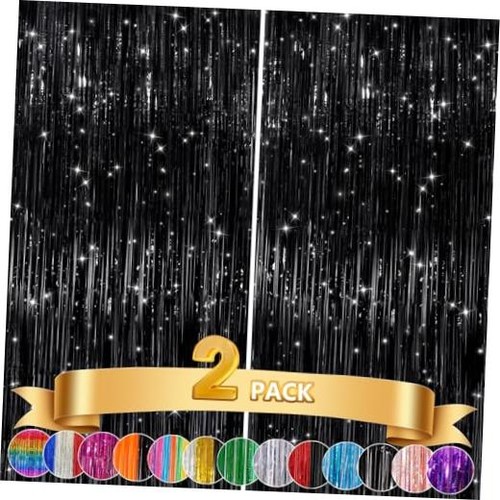 2pack metallic tinsel foil - metallic,