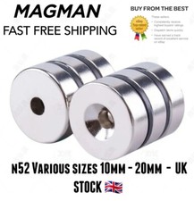 N52 Countersunk Fasteners