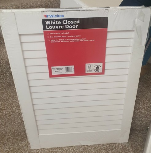 Louvre doors white