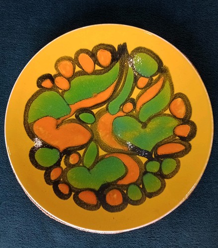 Poole pottery bowl plate - pottery, or