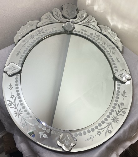 Vintage venetian style mirror - vintage,