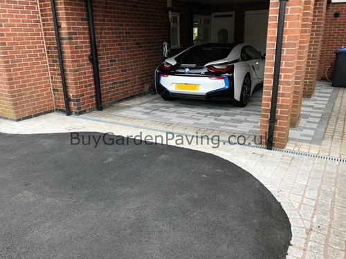 Silver grey granite - grey, cobble