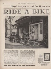 1931 BICYCLE BIKE WESTERN