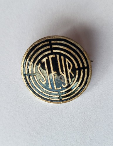 Vintage enamel steyr - enamel, logo