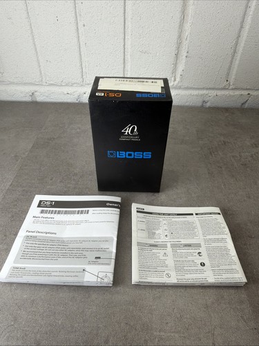 Boss distortion guitar - boss, ds-1-4a
