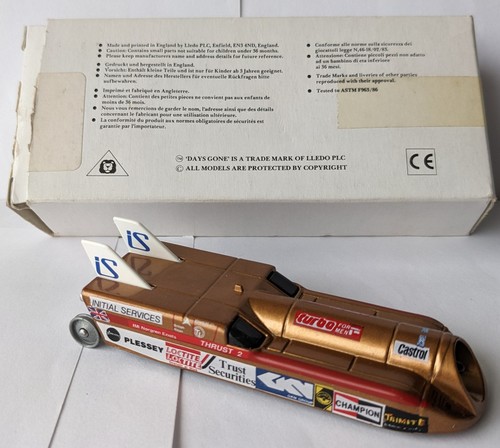 Lledo 1983 thrust2 land - thrust2, speed